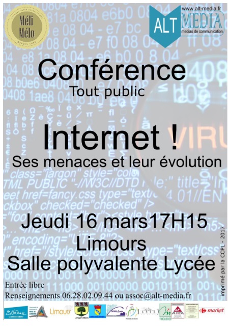 20170316 Internet ! Ses menaces et leur évolution